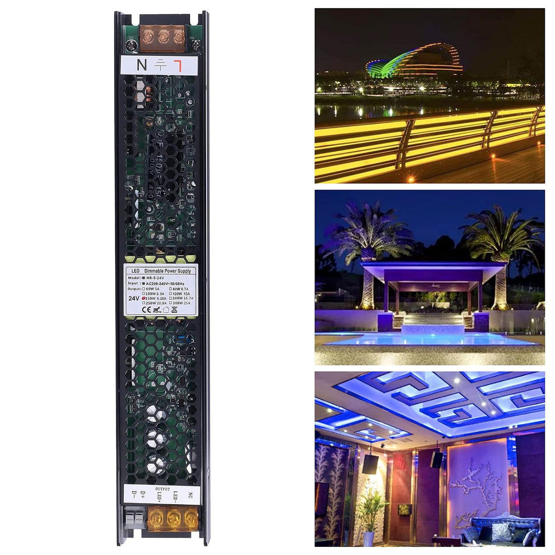 LED Dimmbare Stromversorgung, Slim Triac und 0-10 V DIMPS-, und OUTLAD-Schutz, Flackern Frei, 150 W