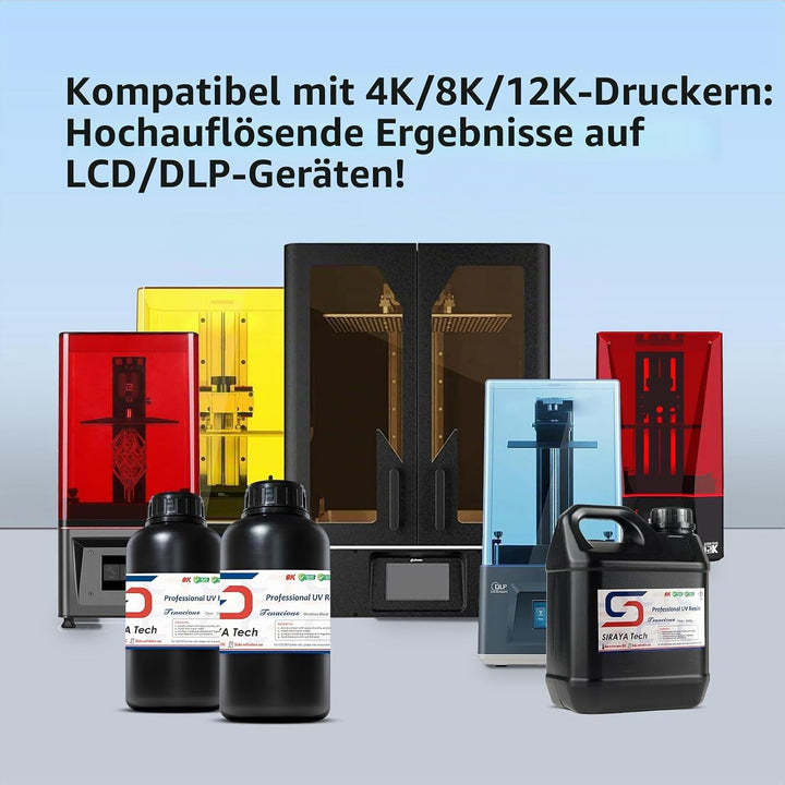 Siraya Tech Tenacious 3D-Druckerharz Flexibles 405 nm UV-härtendes Harz mit hoher Schlagfestigkeit S