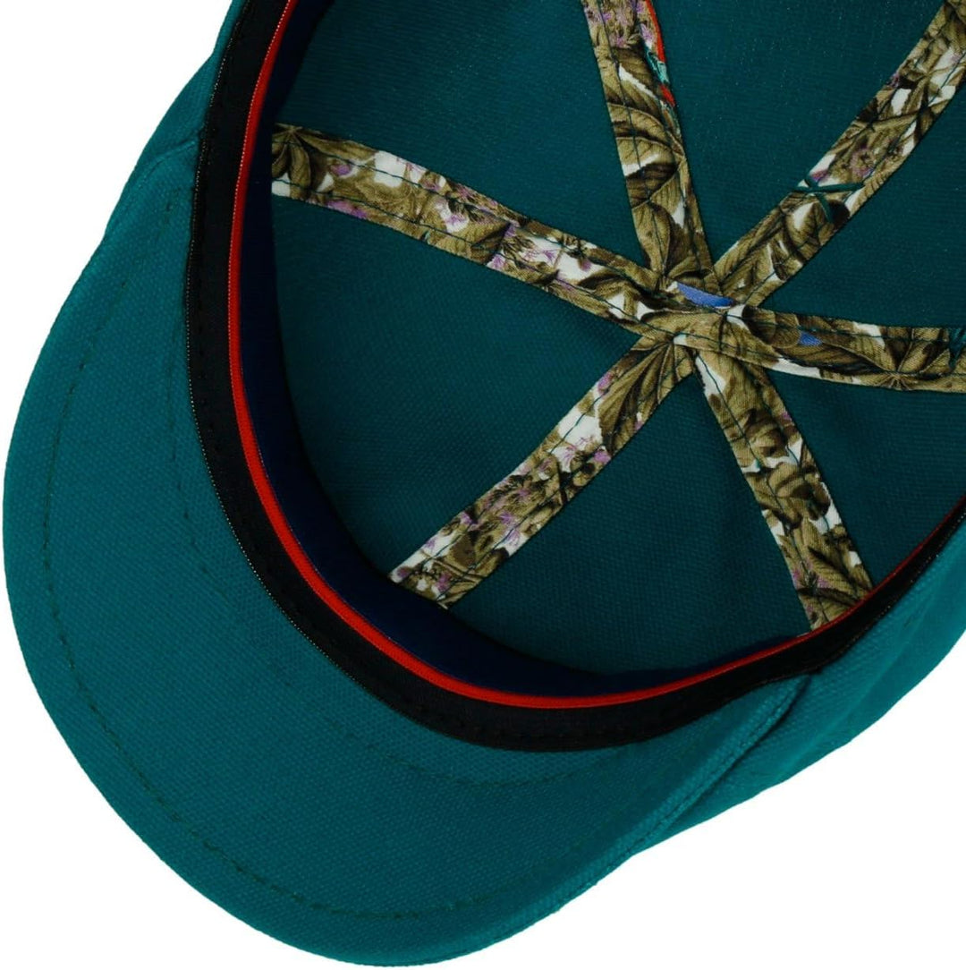 LIERYS Uni Cotton Flatcap - Klassische Form - Schiebermütze mit Stretchfutterband - Herren - Frühjah