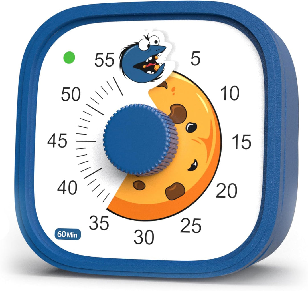 Visueller Timer für Kinder – Cookie Monster – Geschenkidee Einschulung & Kindergarten – Zeitmanagem
