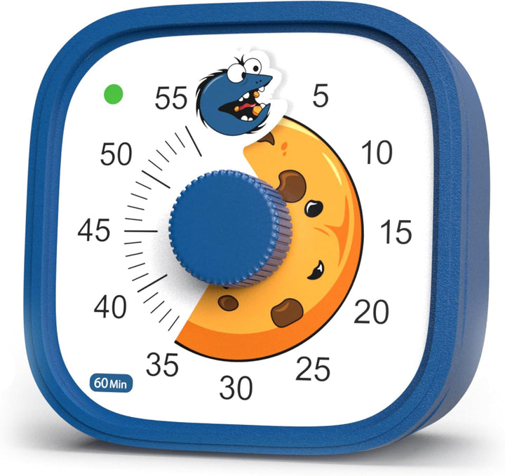 Visueller Timer für Kinder – Cookie Monster – Geschenkidee Einschulung & Kindergarten – Zeitmanagem