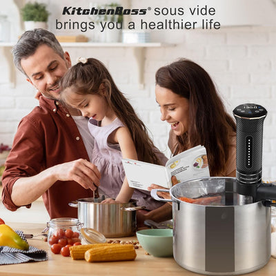 Sous Vide Garer Stick Präzisionskocher Präziser: KitchenBoss G300T Temperatureinstellung IPX7 Wasser