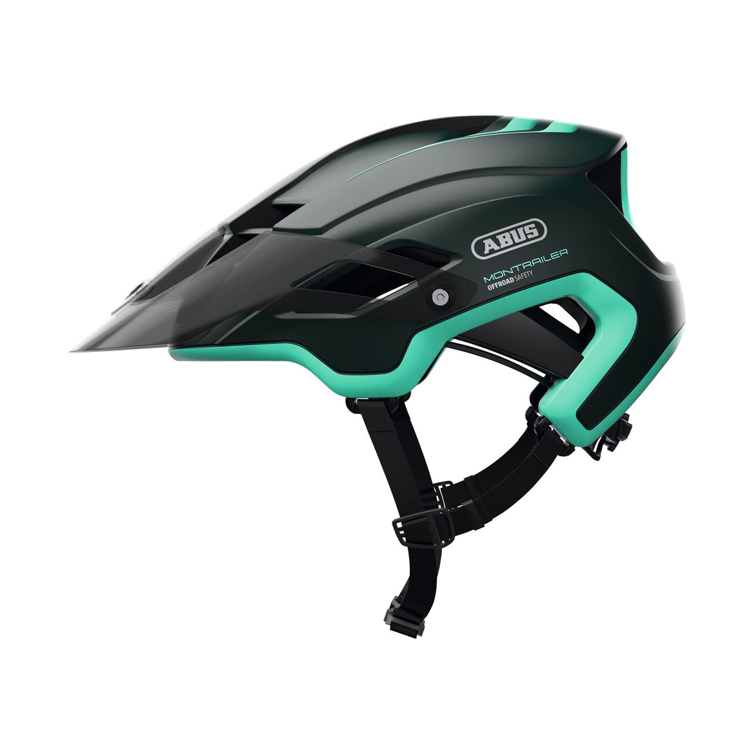 ABUS Mountainbike-Helm MonTrailer - Robuster Fahrradhelm für den Geländeeinsatz - Unisex L (58-61 cm