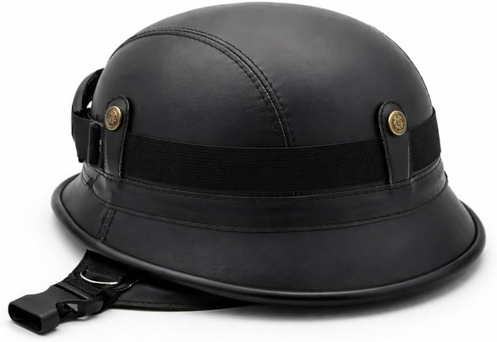 Mienloco Motorrad Jet Helm Harley Chopper Militär Halbschale Biker Mofa Roller Wehrmacht H1