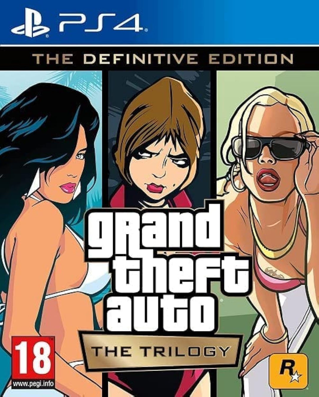 Grand Theft Auto: The Trilogy - The Definitive Edition (PS4) - Other - PlayStation 4