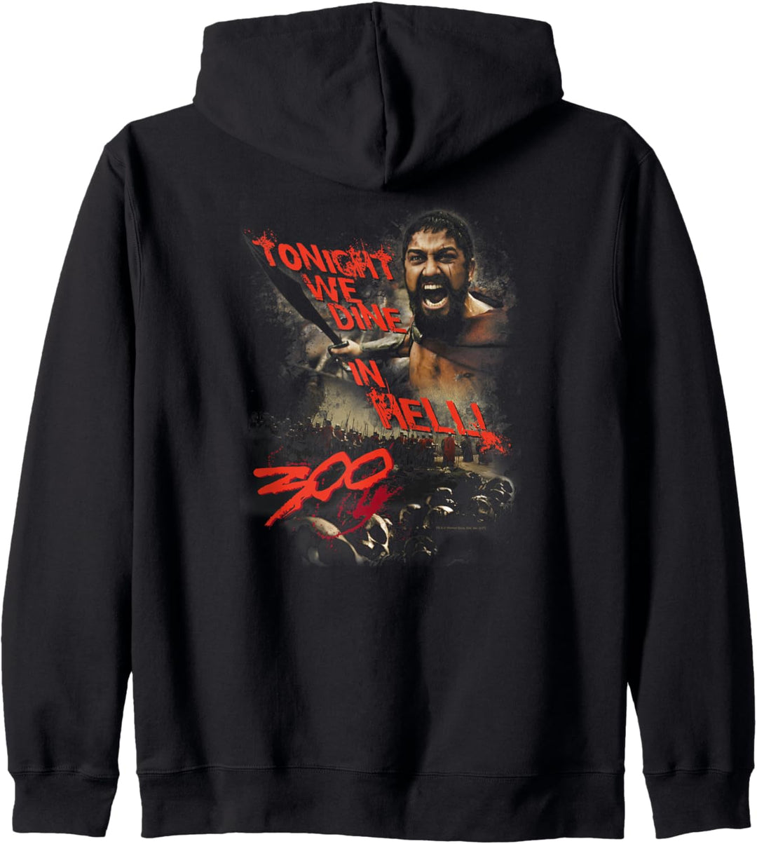 300 Movie Dine in Hell Kapuzenjacke