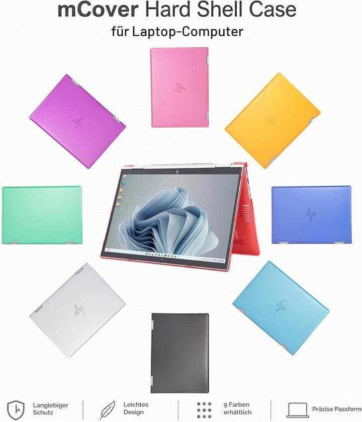 mCover Nur kompatibel mit HP EliteBook 830 | 835 G9 / G10 und Elite x360 830 G9 / G10 2-in-1 Windows