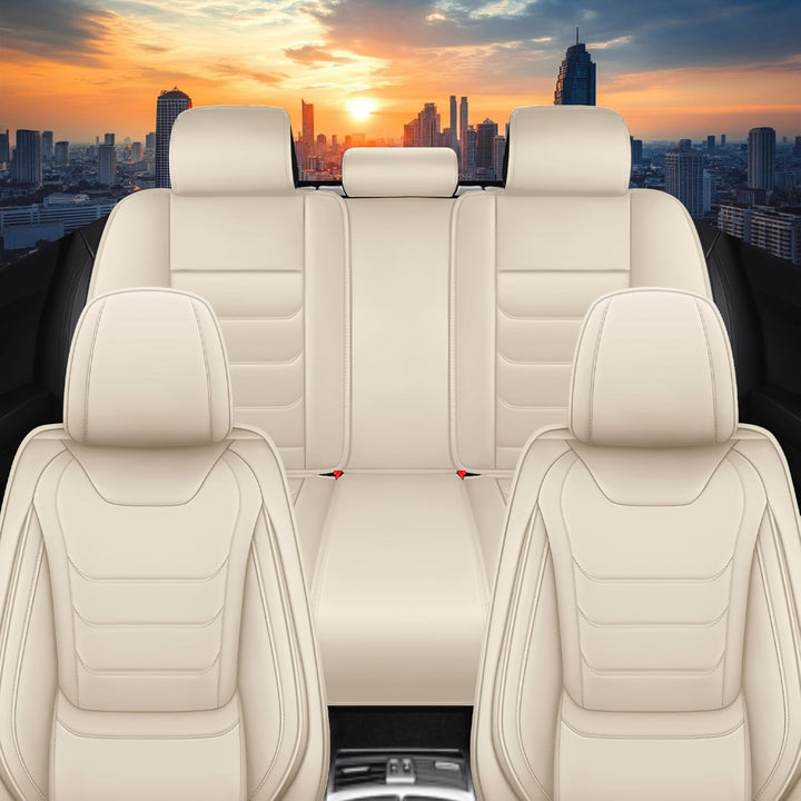 Für 99% Mercedes-Benz-Modelle sitzbezüge | Autositzbezüge Komplett Set Universal in Premium-Optik |