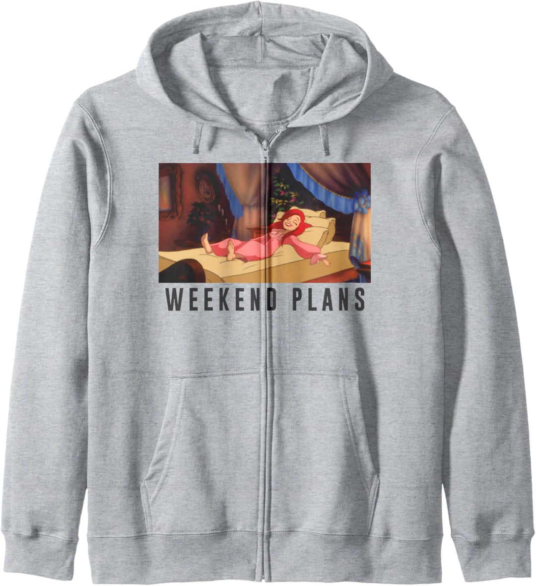 Disney The Little Mermaid Ariel Weekend Plans Meme Kapuzenjacke