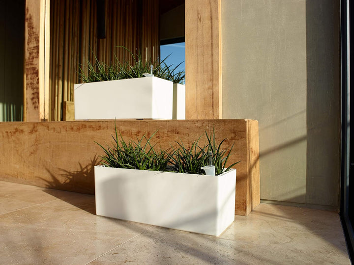 RIMINI PLANT BOX 51CM WHITE