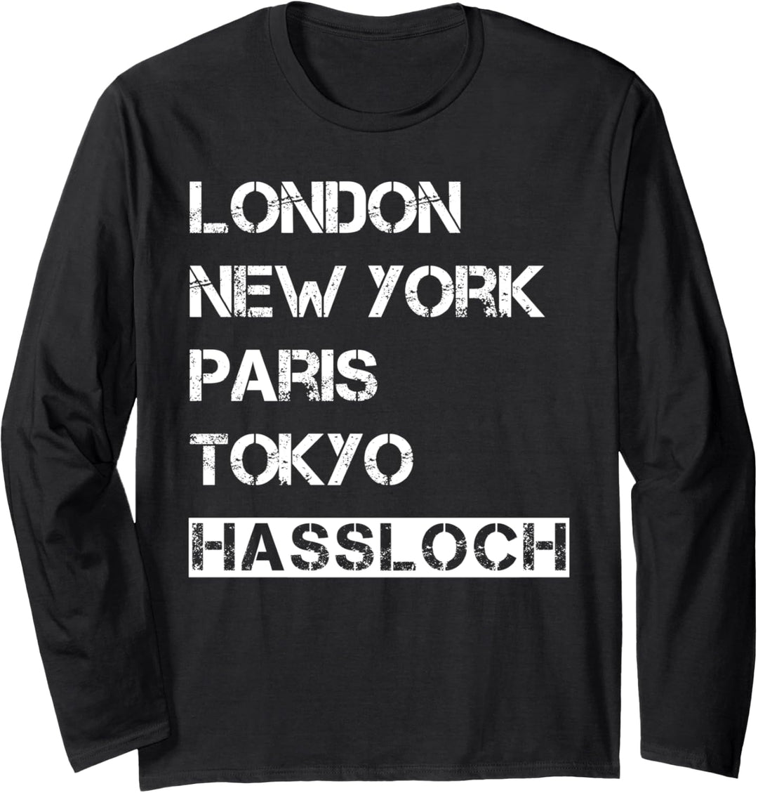 Meine Stadt! Geburtsort & Heimatliebe Hassloch Langarmshirt