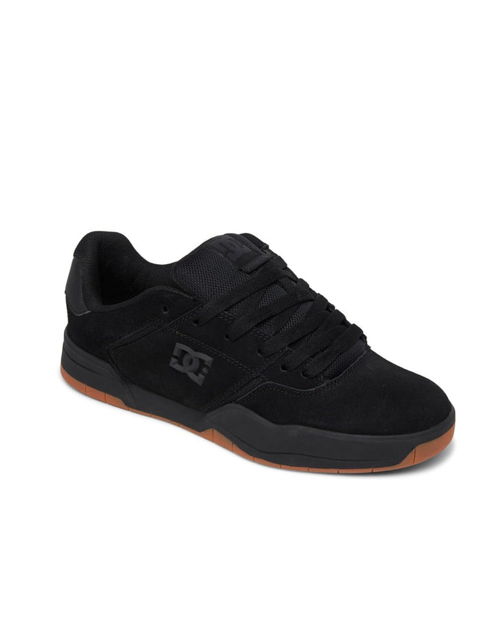 DC Shoes Herren Central Casual Low Top Shoe Sneaker Skate-Schuh 38 EU Black White, 38 EU Black White