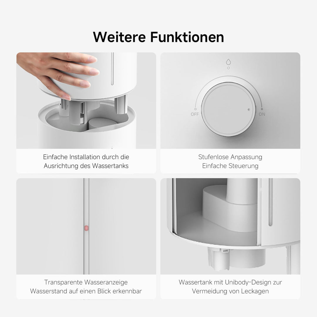 Xiaomi Humidifier 2 Lite Nawilżacz, Biały, 4 l