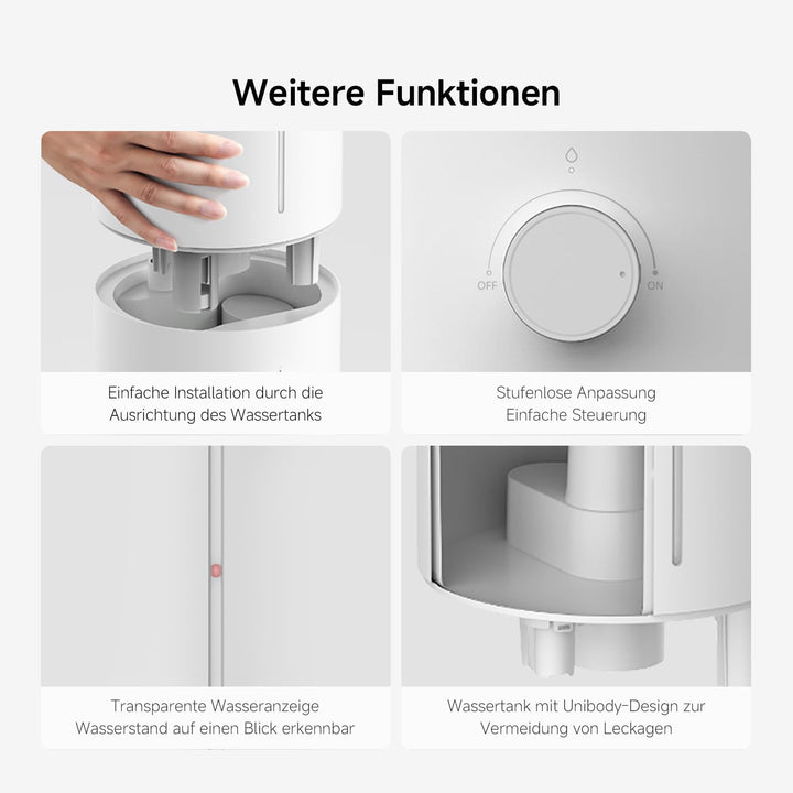 Xiaomi Humidifier 2 Lite Nawilżacz, Biały, 4 l