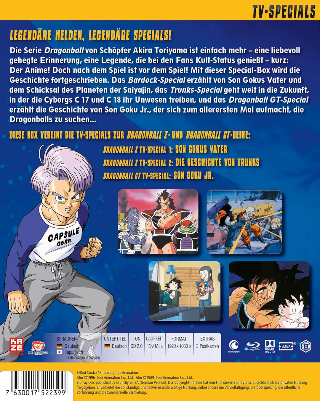 Dragonball Z + GT Specials - [Blu-ray], Blu-ray