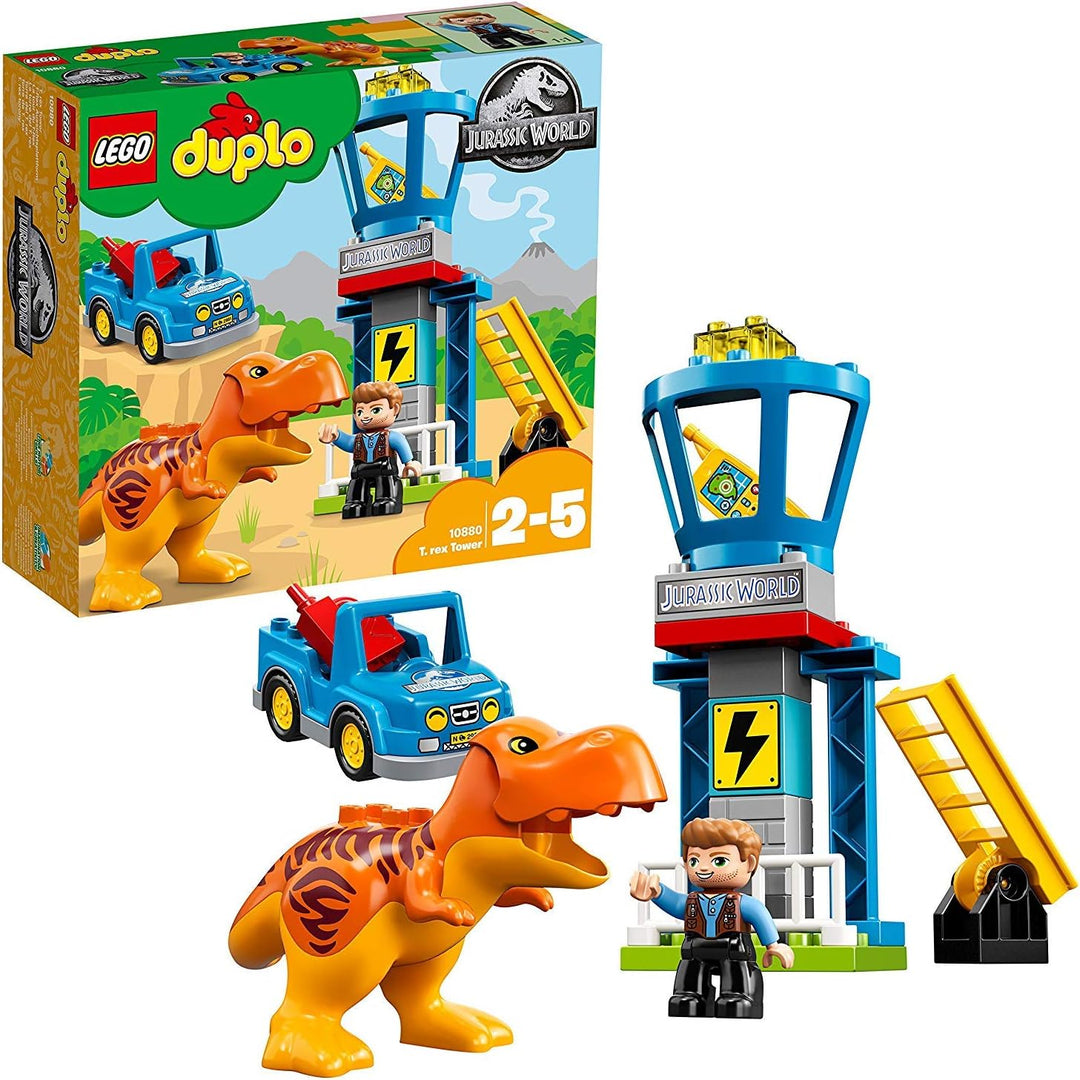 LEGO 10880 DUPLO Jurassic World T-Rex Aussichtsplattform Single, Single