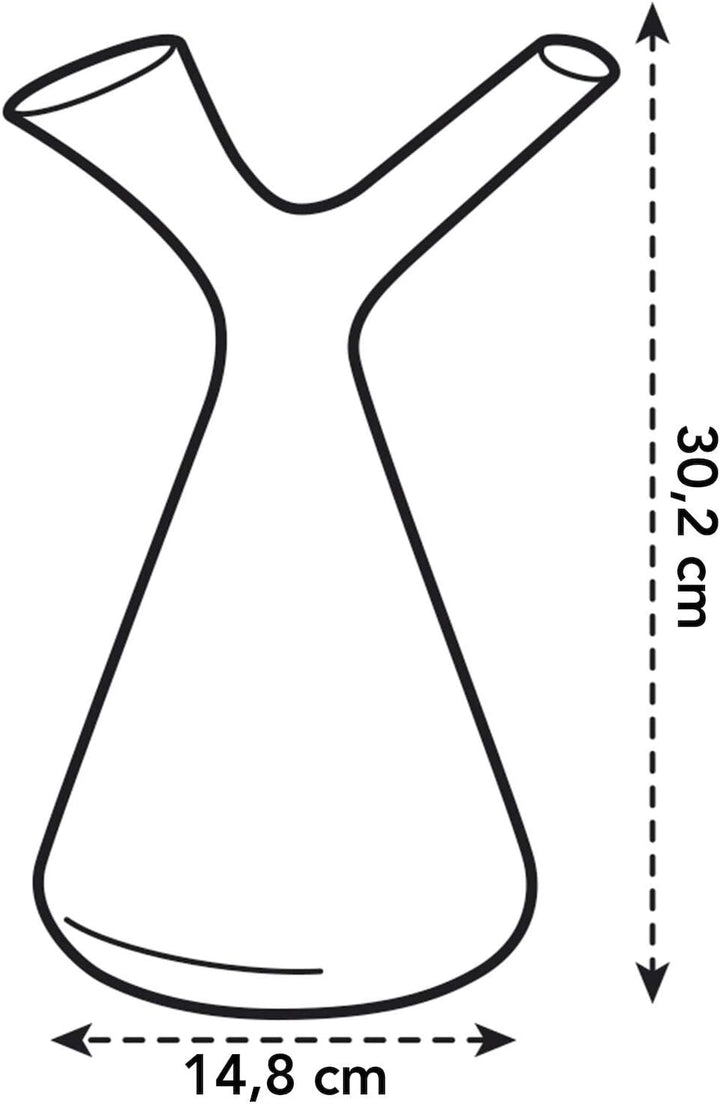 Elho Plunge Giesskanne 20 - Giesskanne für Innen & Zubehör - Ø 15.0 x H 29.5 cm - Gelb/Ocker (Packun
