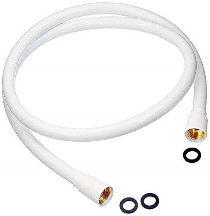 hansgrohe Isiflex Duschschlauch 1,25m, Weiss/Chrom 1,25m ohne Volumensteuerung Weiss/Chrom, 1,25m oh