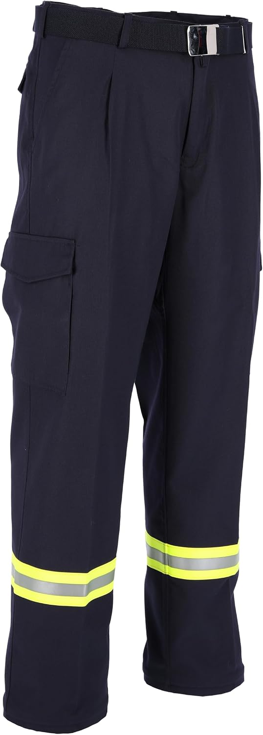 Novotex Bundhose HuPF Teil 2 - Reflex - Baumwolle - Feuerwehrhose - Feuerwehr Gr. 48 48 Blau, 48 Bla