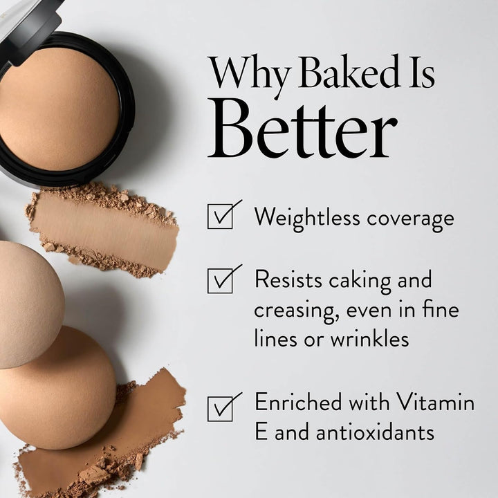 LAURA GELLER NEW YORK Baked Double Take Puder Makeup, Porcelain, Langanhaltende Make Up Puder Founda