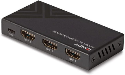 LINDY 38337 2 Port HDMI 8K60 Switch