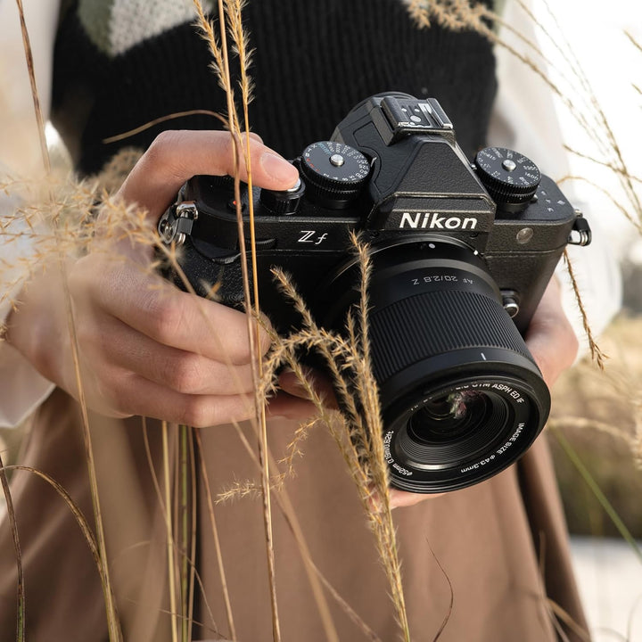 VILTROX 20mm F2,8 f/2,8 Z-Mount Kamera Objektiv Vollformat Ultraweitwinkel Autofokus Objektiv, Kompa