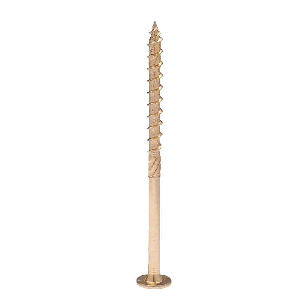 Holzschrauben von Keple 6 mm x 100 mm - Selbstschneidende Torx-Schrauben für Holz & Bahnschwellen La