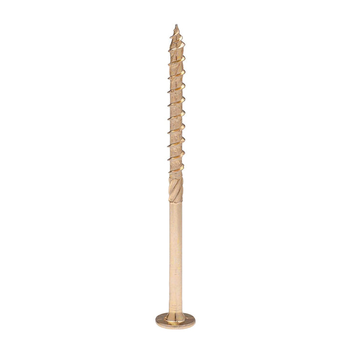 Holzschrauben von Keple 6 mm x 140 mm - Selbstschneidende Torx-Schrauben für Holz &amp; Bahnschwellen La