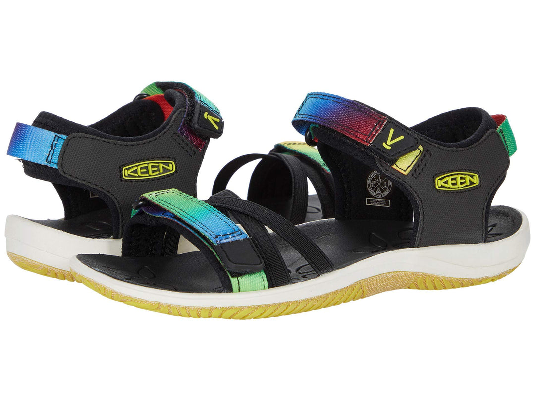 KEEN Unisex Kinder Verano-c Sandal 24 EU Black Original Tie Dye, 24 EU Black Original Tie Dye