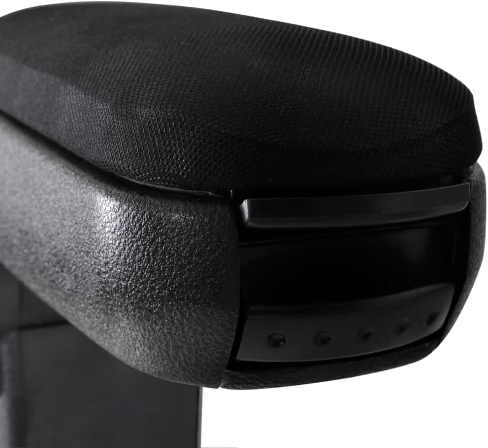 vidaXL Auto Armlehne mit Staufach Schwarz Mittelarmlehne Mittelkonsole Konsole passend für vw golf 4