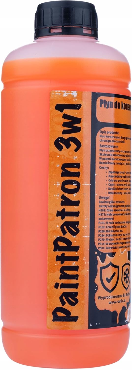 Rosfix PaintPatron 3in1 1l Konservierungsreiniger und Metallsieb 290mm
