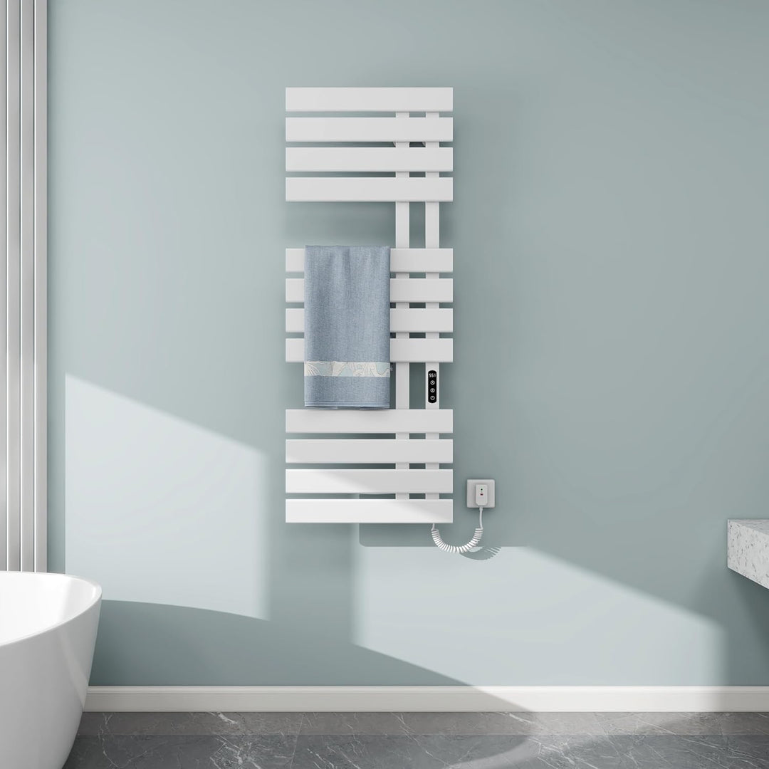 Elektrischer Handtuchhalter, für Alexa und Google Home and APP, 500×1300mm, 460W, WiFi Smart Thermos