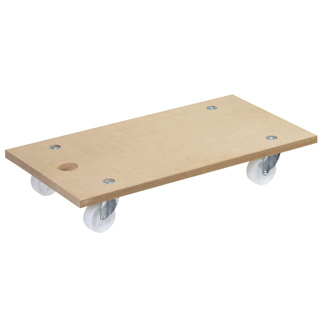 WAGNER Transportroller Transporthilfe 1104 I Plattformwagen für Möbel aus MDF I 57,5 x 30 x 10 cm, T