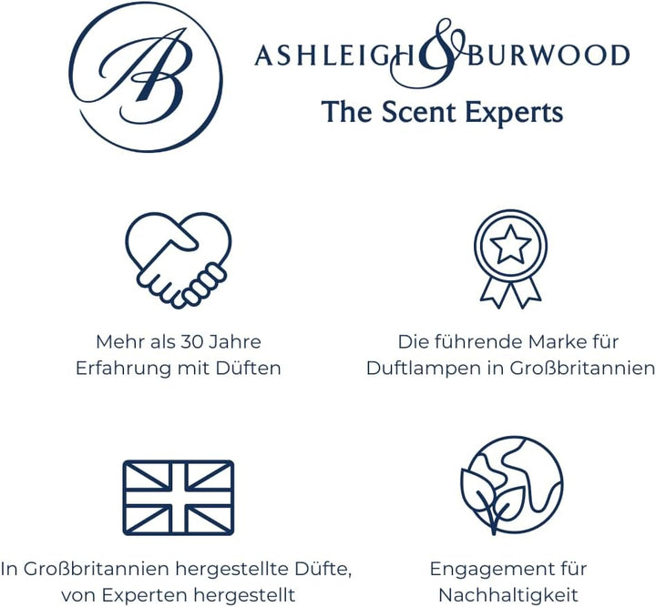 Ashleigh & Burwood Duftlampe Obsidian Clear
