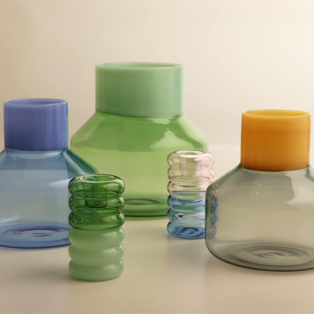 Design Letters Grosszügig Vase aus Borosilikatglas | Vasen für Tischdeko | Vase Glas Entworfen in Dä
