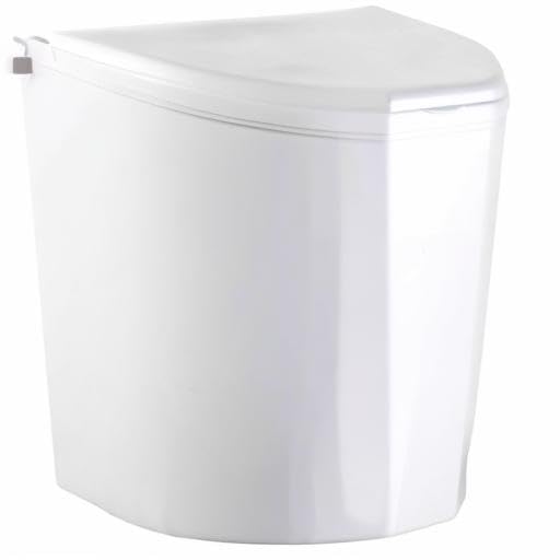 Brunner 1237723 Papierkorb Weiss, Weiß