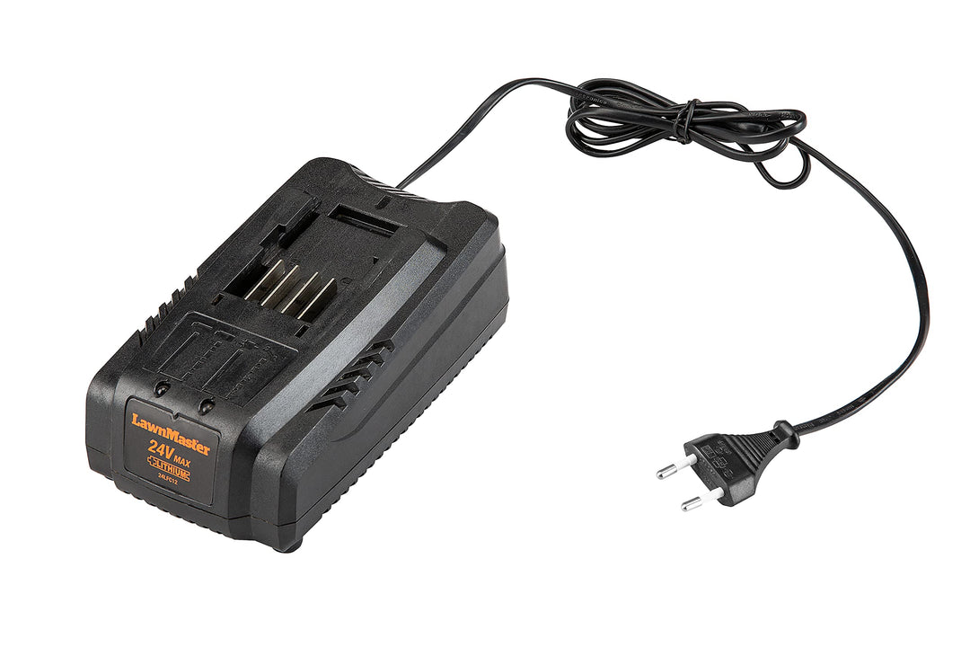 Lawnmaster Original Ladegerät 518560 – Ersatzladegerät für Lawnmaster Akku-Rasenmäher VBRM16 / VBRM1