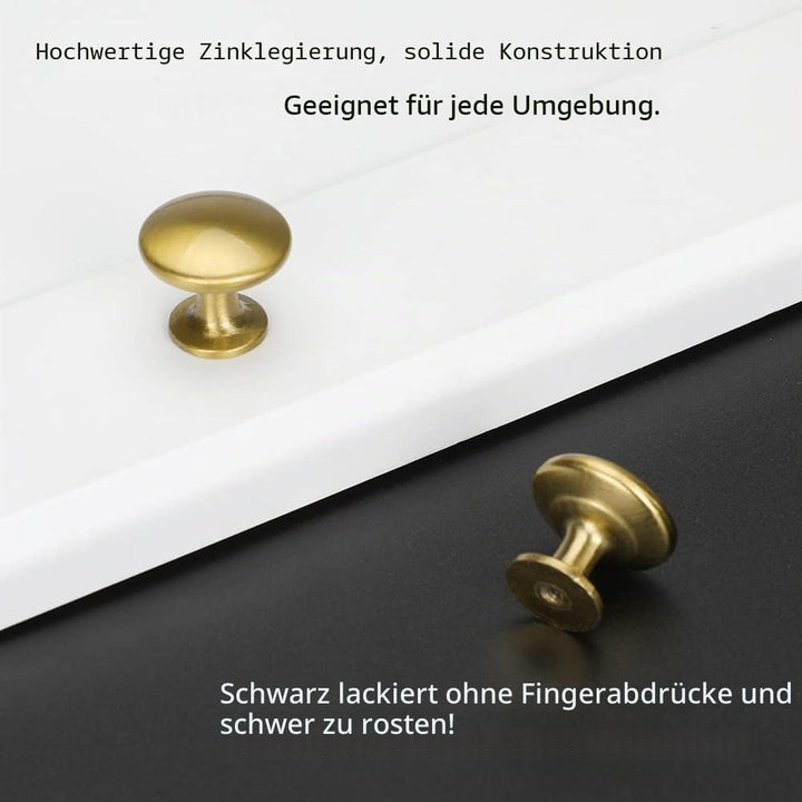 LONTAN 20 Stück Möbelknöpfe Gold Küchenknöpfe Schrankknöpfe Türknopf Gold Schrankknöpfe Vintage Schu