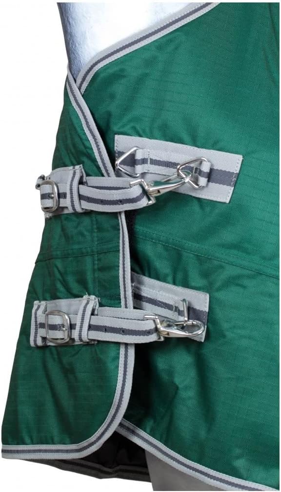 RL24 - Weidedecke Winterdecke High Neck 600D BASICLINE mit Nylonfutter, Polarfleecefutter oder Füllu