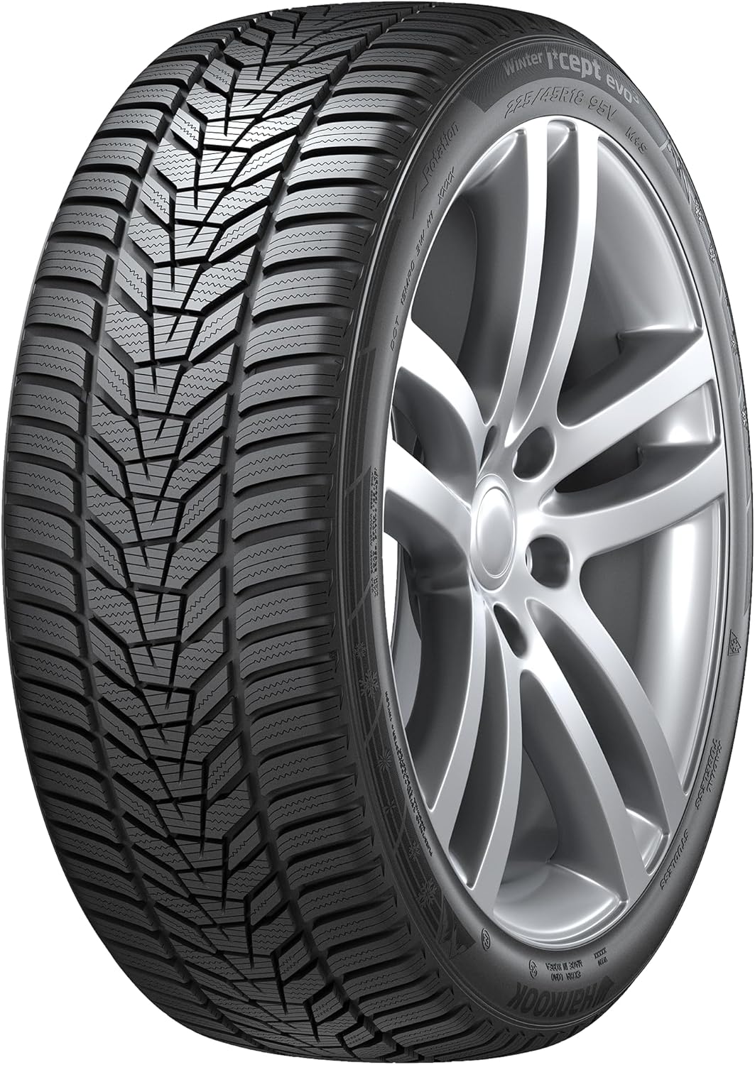 Hankook Winter i*cept evo3 W330 M+S 3PMSF - 215/60 R17 96H - Winterreifen 215/60R17 96H - M+S/3PMSF