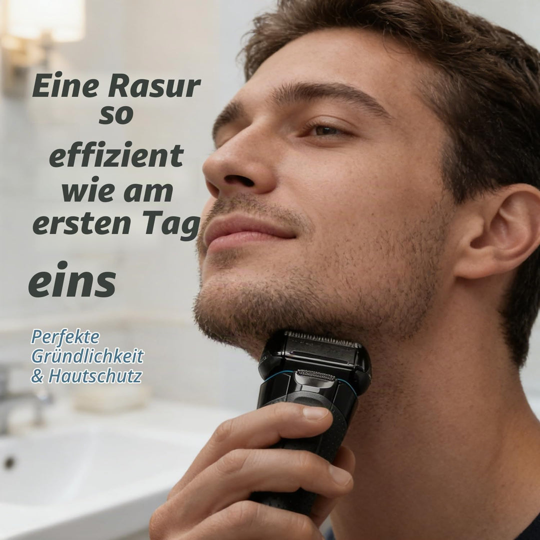 2 Pack 52B Ersatz Rasierkopf Kompatibel mit Braun Series 5 elektrischer Kopf Rasiermaschine, kompati