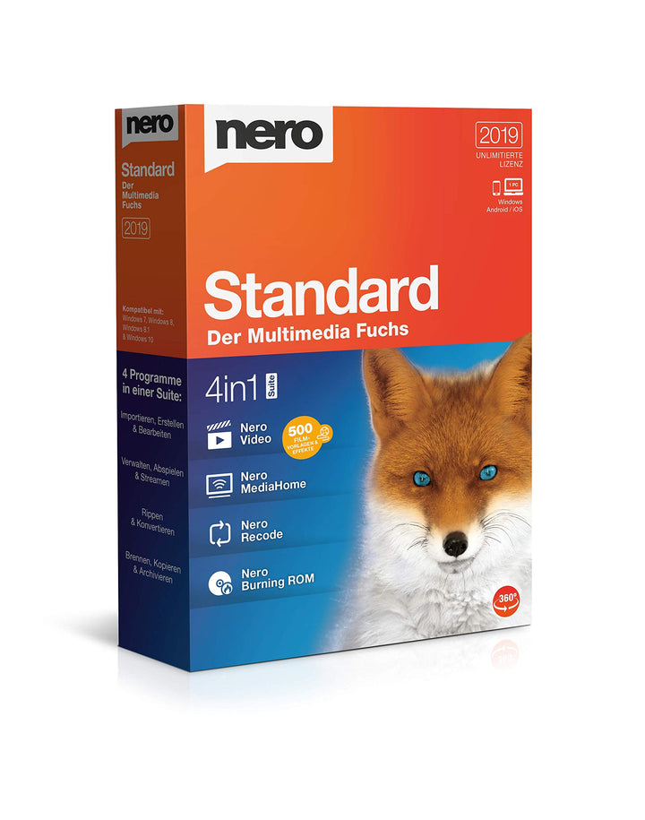 Nero Standard 2019 Box Standard, Box Standard