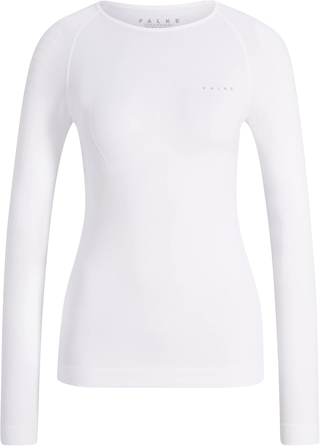 FALKE Damen Warm Round Neck Funktionsshirt Langarmshirt für milde bis kalte Temperaturen warme Sport