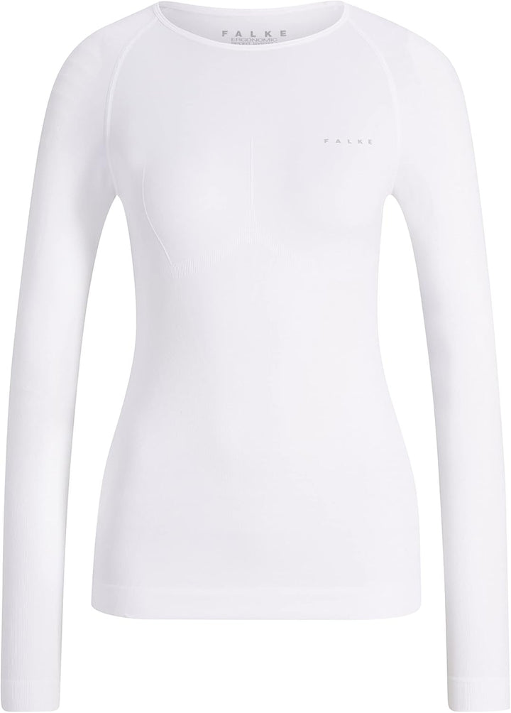 FALKE Damen Warm Round Neck Funktionsshirt Langarmshirt für milde bis kalte Temperaturen warme Sport