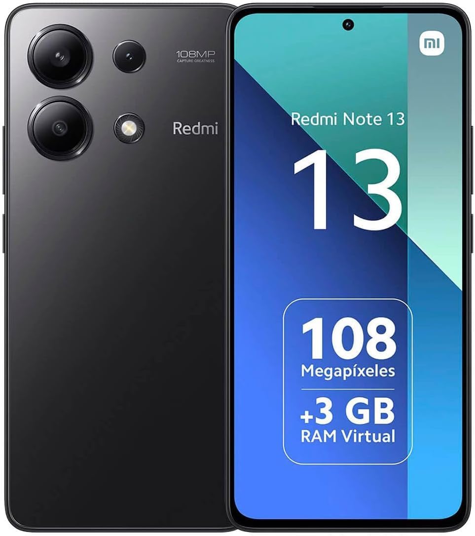 Xiaomi Redmi Note 13 4G Unlocked Smartohone,8GB+256GB Octa-core,6.67" 120Hz AMOLED Display,108MP Tri