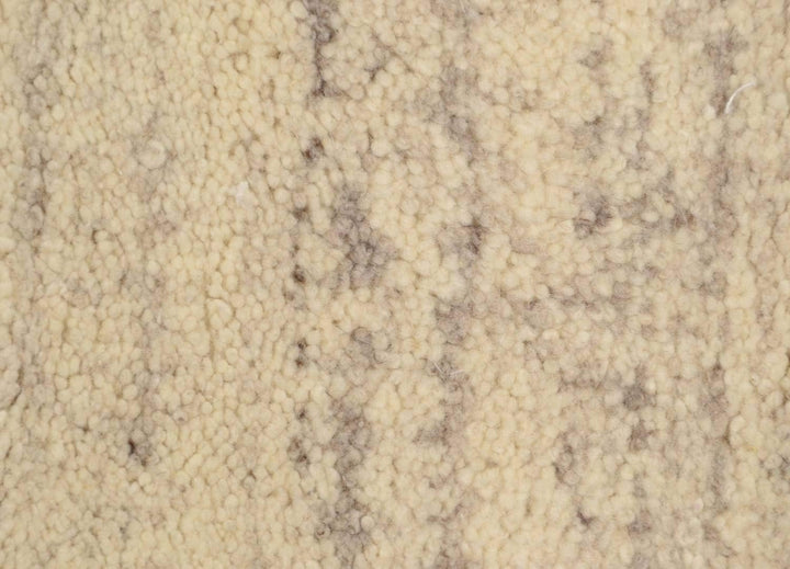 Original marokkanischer Berber Teppich aus 100% nachhaltiger Schurwolle (Wollsiegel); handgeknüpft,