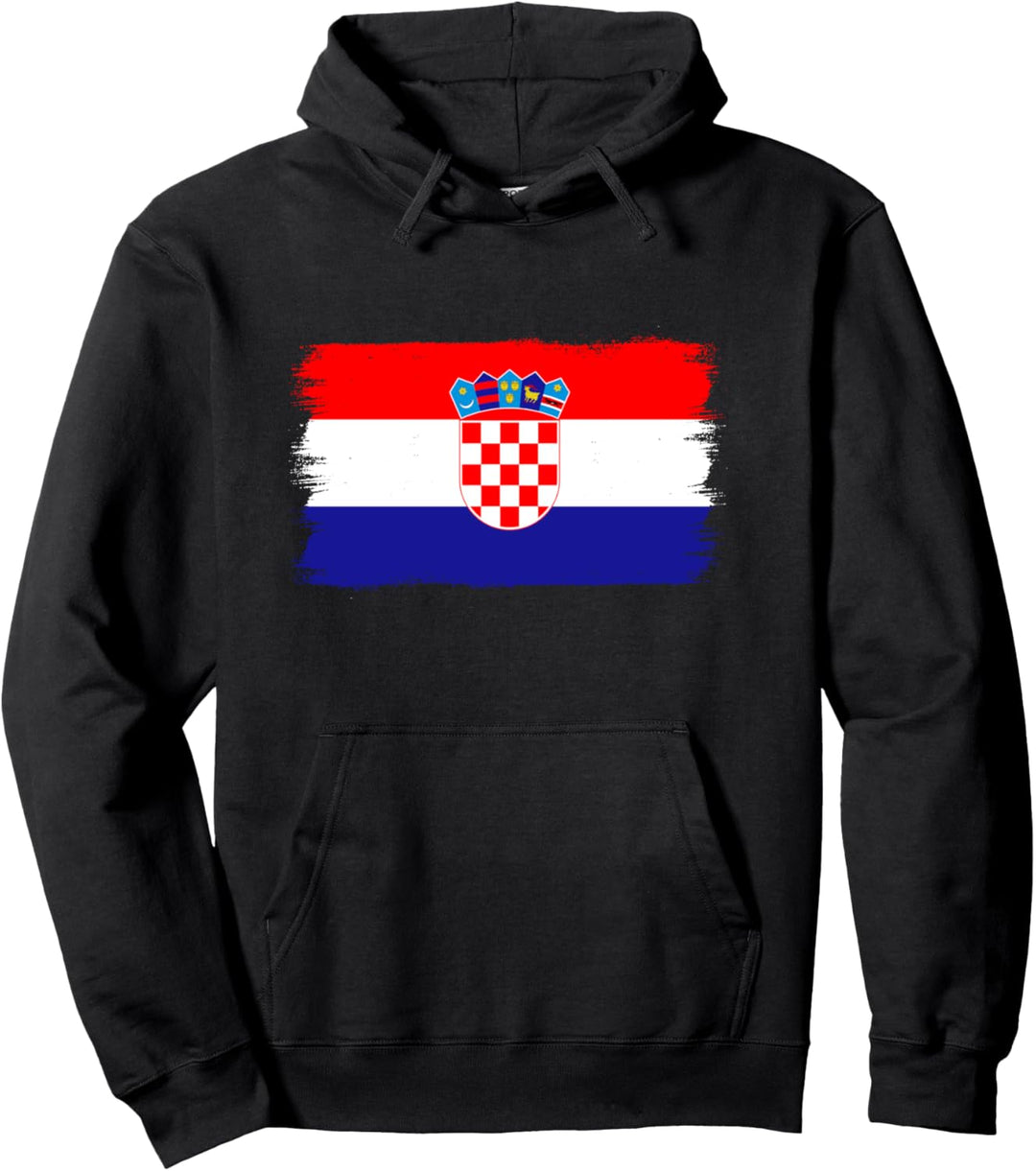 Kroatische Flagge Kroatien Pullover Hoodie