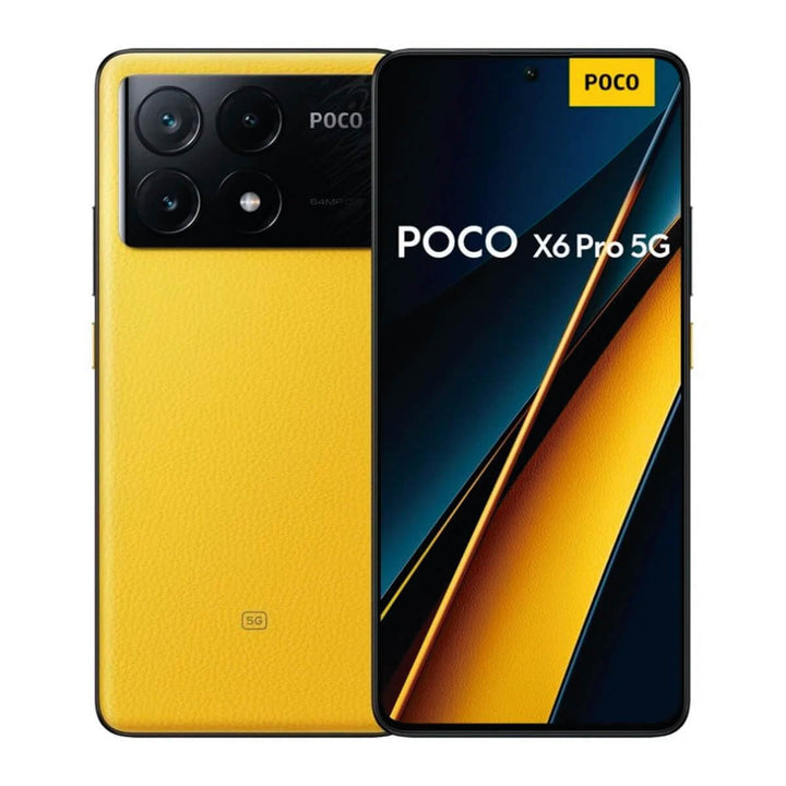 Poco X6 Pro 5G 16,9 cm (6.67") Double SIM USB Type-C 12 Go 512 Go 5000 mAh Jaune