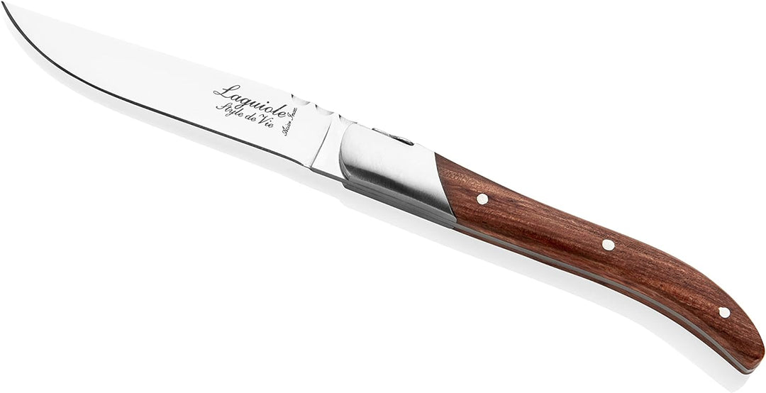 Laguiole Style de Vie Steakmesser Luxury Line, 6-teilig, Rosenholz