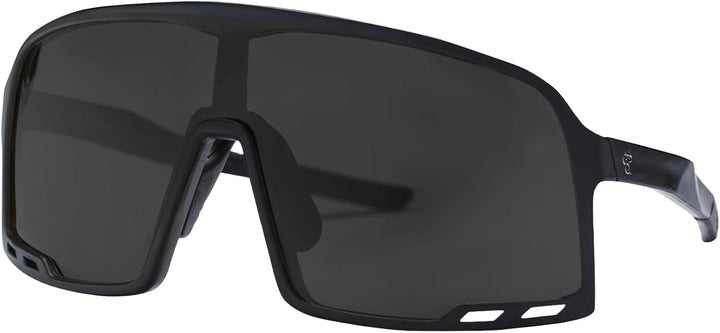 CHPO Unisex Henrik Sunglasses, Matte Black, 60
